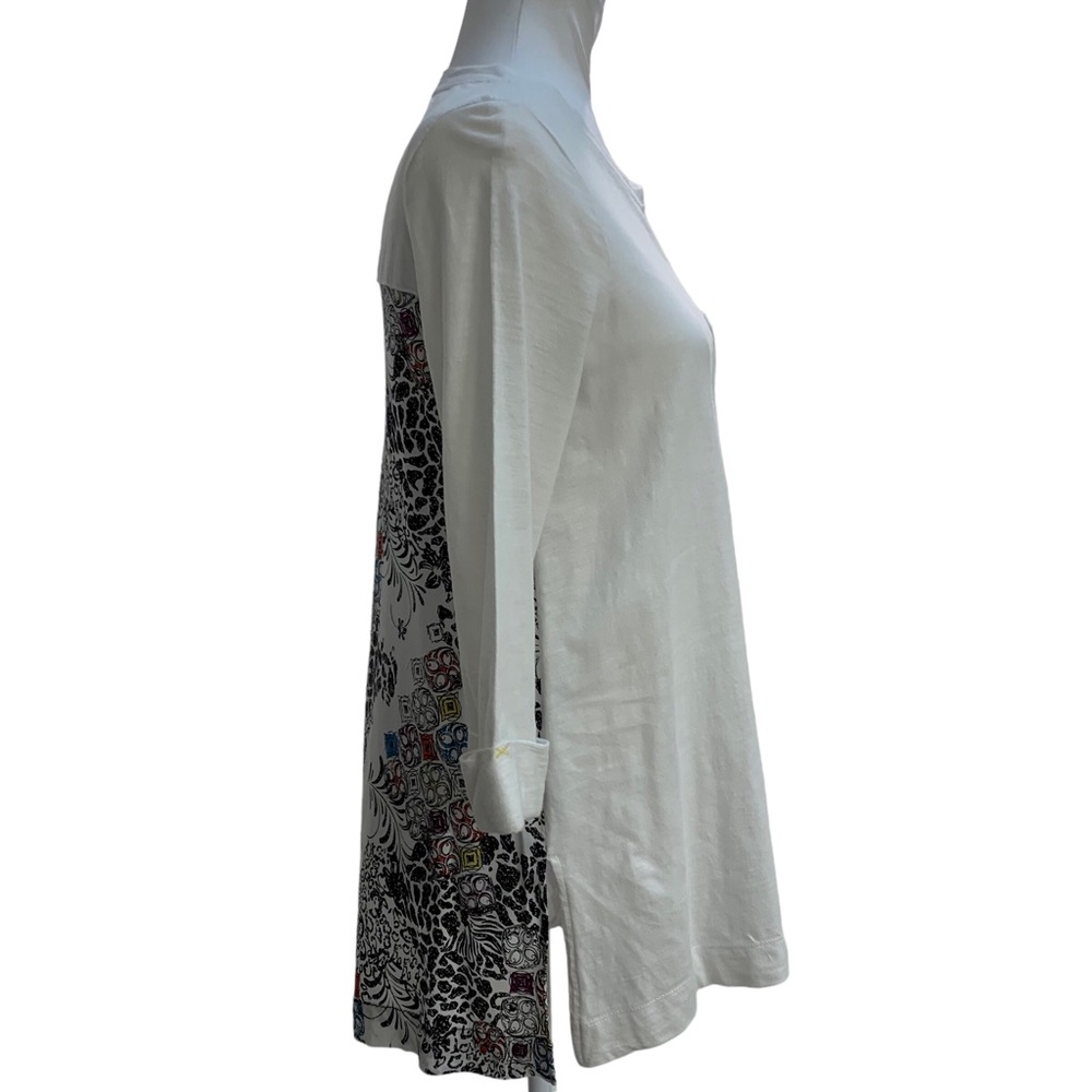 Westbound 3/4 sleeve cotton tunic.  Size PM.  3 for $15. - Picture 5 of 6